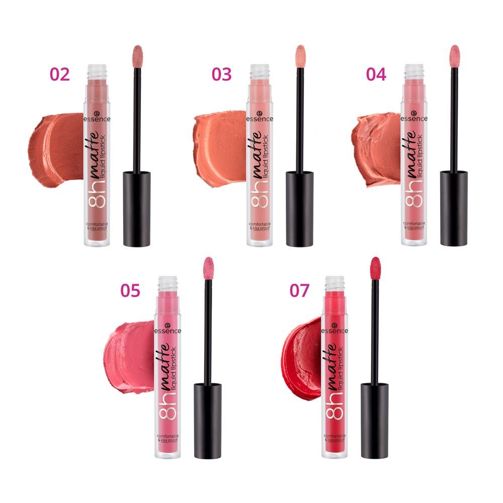 Essence 8h Matte 02 Silky Hazelnut Batom Líquido Matte 2,5ml 02 Silky Hazelnut 8