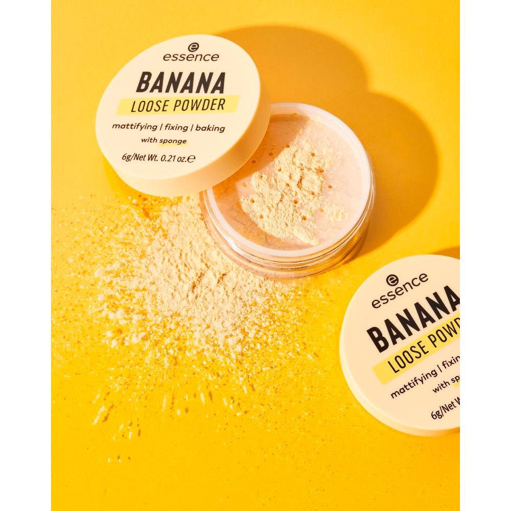 Essence Banana Loose Powder Pó Banana Solto 6g 6g 4