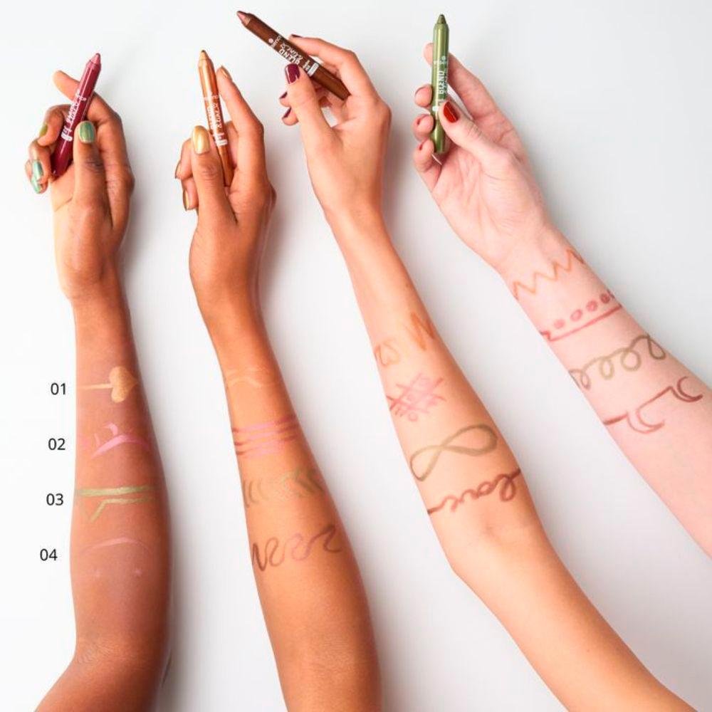 Essence Blend & Line 01 Copper Feels Sombra Em Bastão 1,8g 01 Copper Feels 4