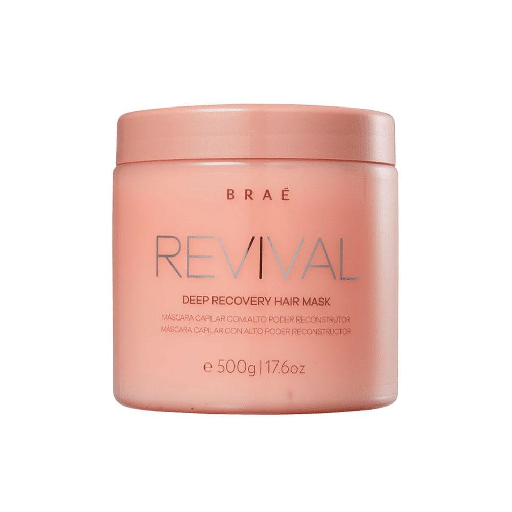 Kit Braé Revival - Shampoo 1000 ml e Máscara De Reconstrução 500 g ÚNICO 3
