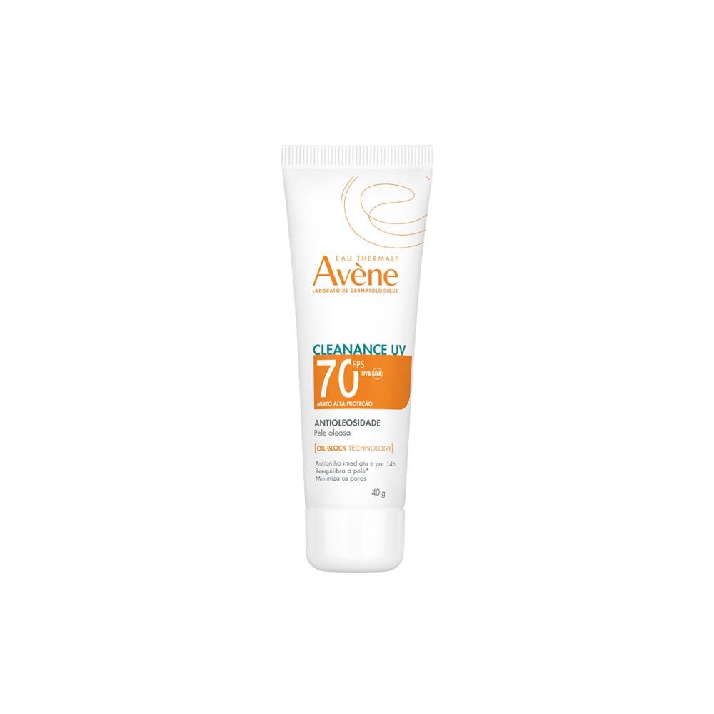Kit Protetor Solar Facial Antioleosidade - 2 Protetores Solares Avène Cleanance Uv Fps 70 40g ÚNICO 3