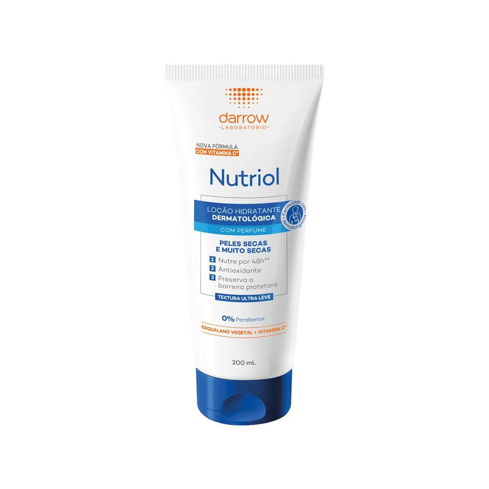 Kit Darrow Nutriol Para Peles Secas - Sabonete Líquido Corporal Hidratante 240ml + Loção Hidratante Corporal Com Perfume 200ml ÚNICO 3