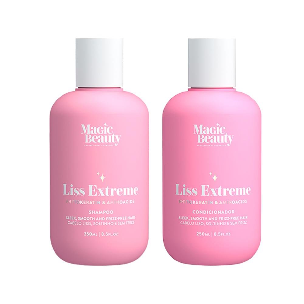 Kit Magic Beauty Liss Extreme - Shampoo 250ml e Condicionador 250ml