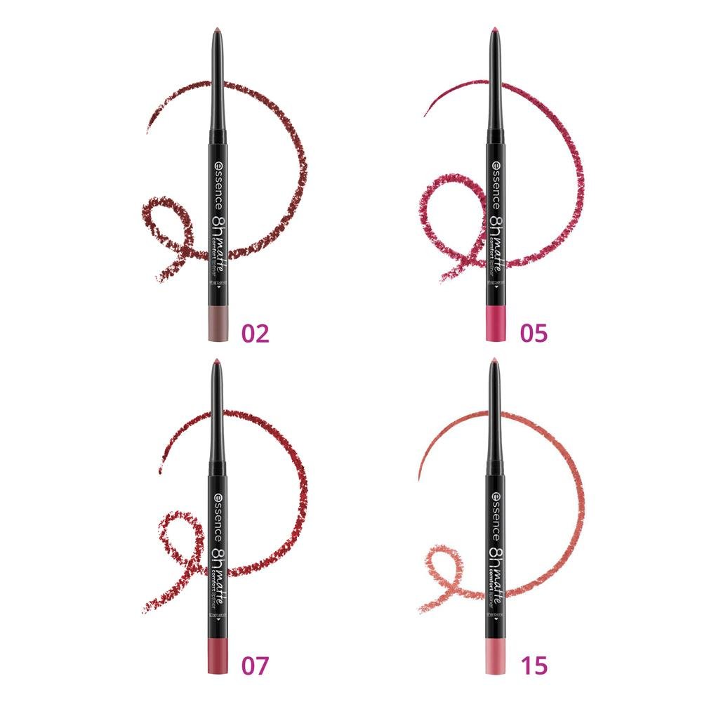 Essence 8H Matte 07 Classic Red Lápis Labial 0,3g 07 Classic Red 10