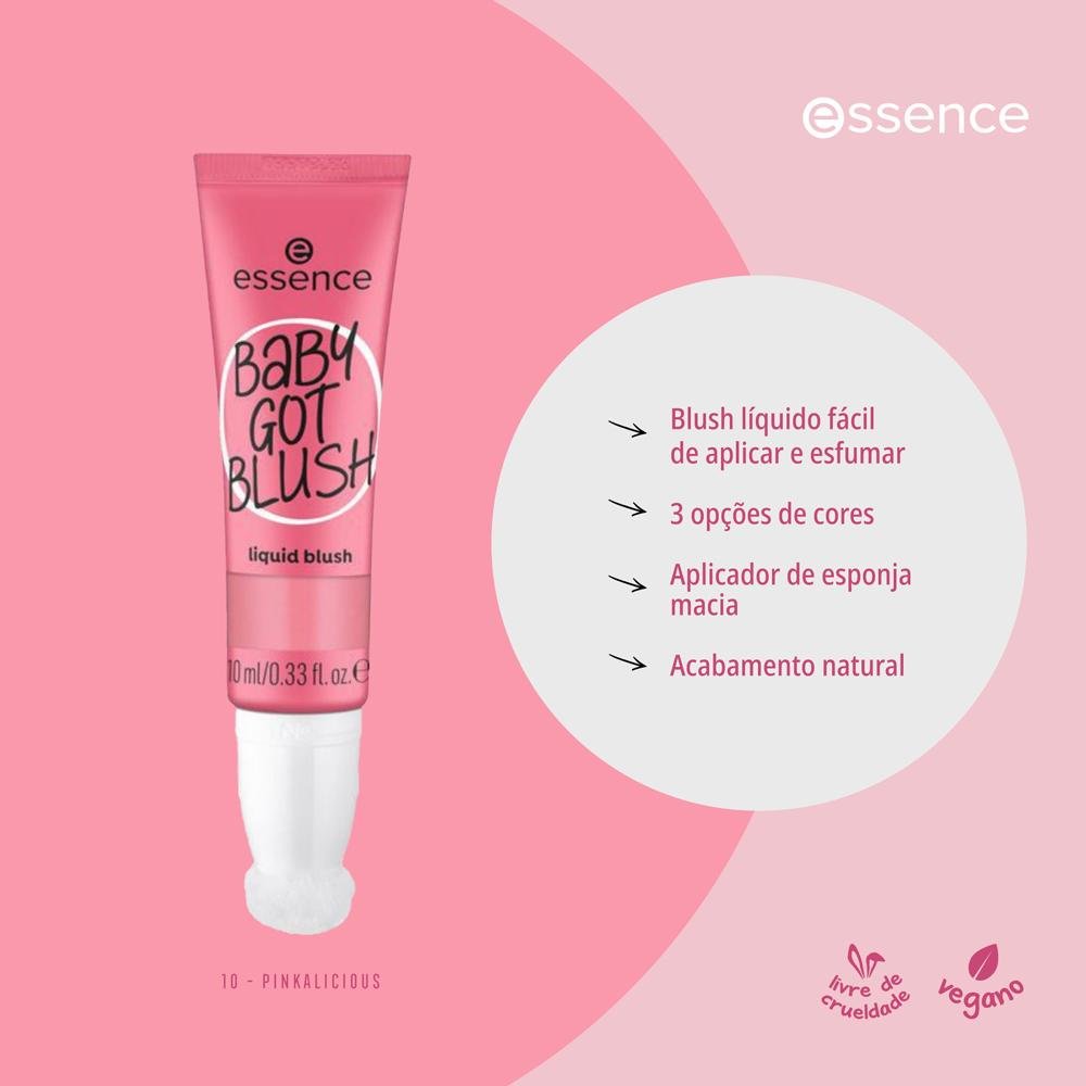 Essence Baby Got 10 Pinkalicious Blush Líquido 10ml 10 Pinkalicious 6