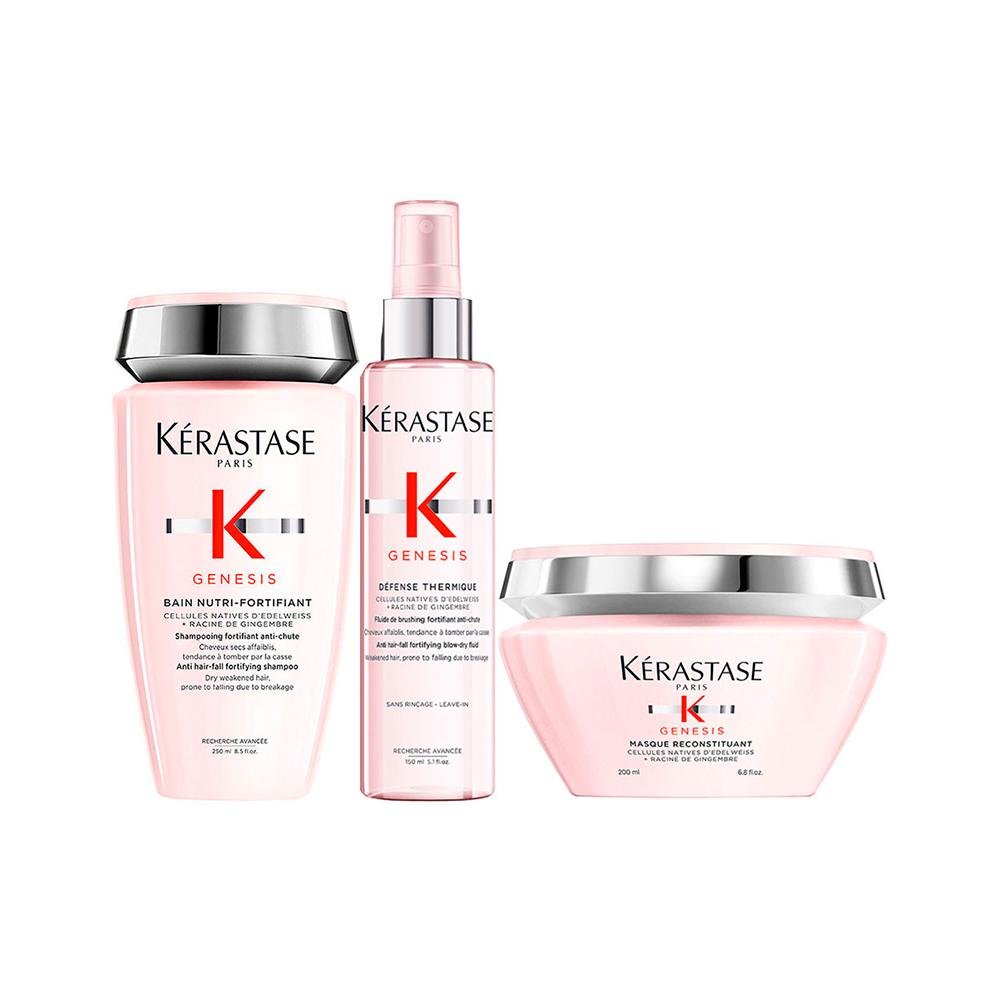 Kit Kérastase Genesis - Shampoo Nutri e Máscara e Finalizador ÚNICO 1