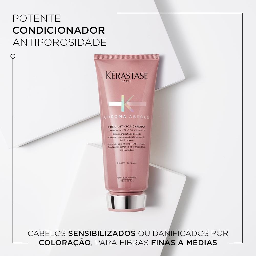 Kérastase Chromo Absolu Fondant Cica Chroma Condicionador 200ml 200ml 2