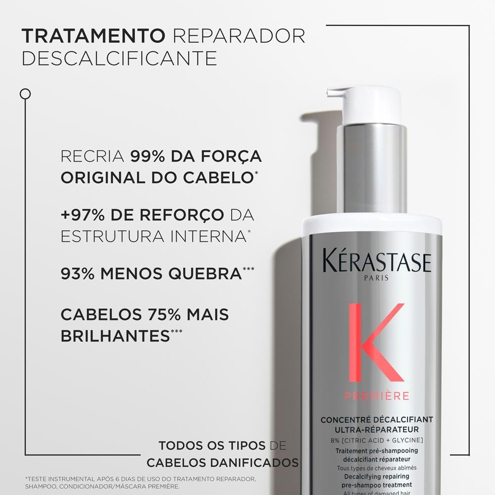 Kérastase Première Décalcifiant Ultra-Réparateur Tratamento Pré Shampoo 250ml 250ml 3