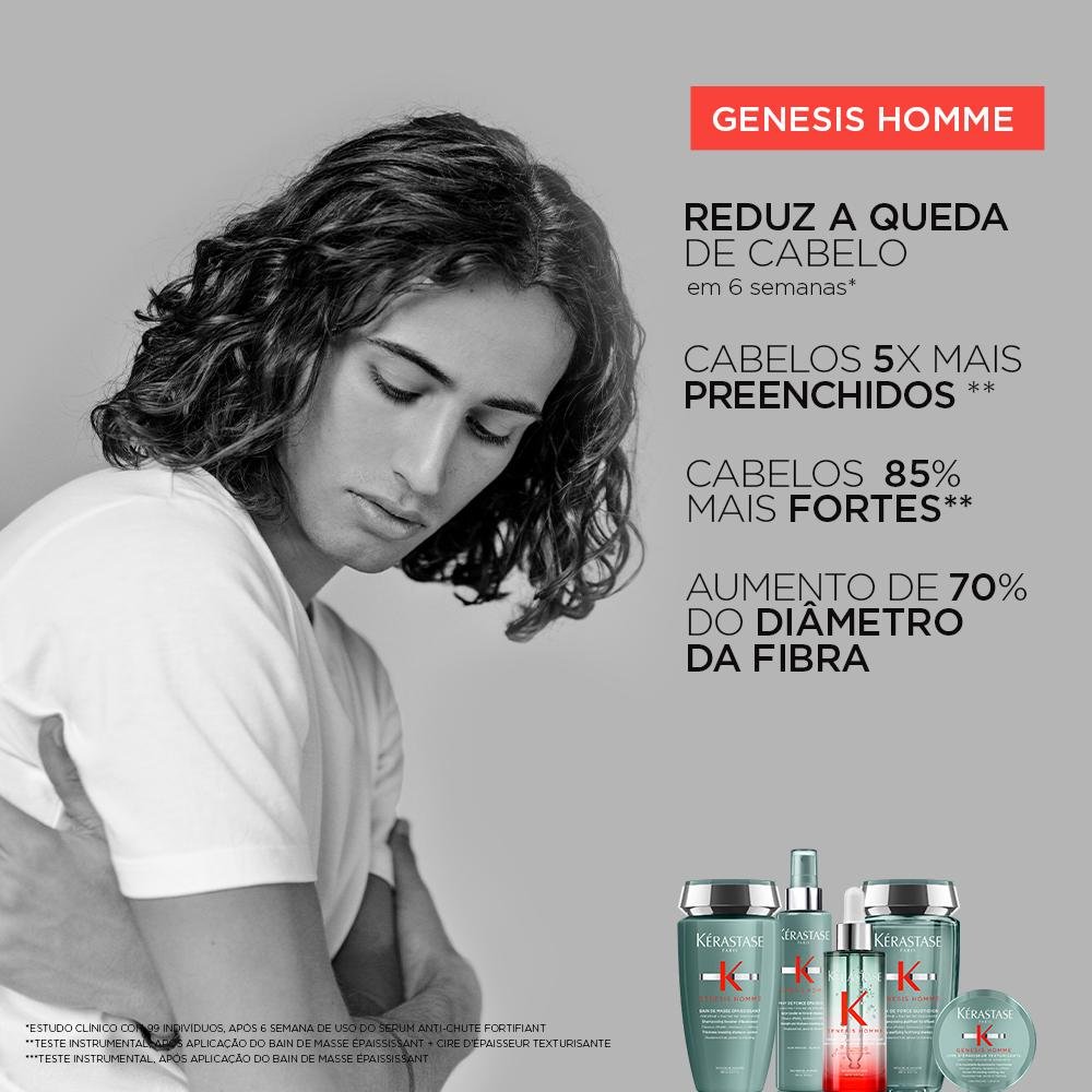 Kérastase Genesis Homme Bain de Massi Èpaississant Shampoo 250ml 250ml 4