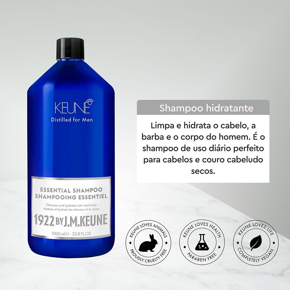Keune 1922 Essential Shampoo 1000ml 1L 2
