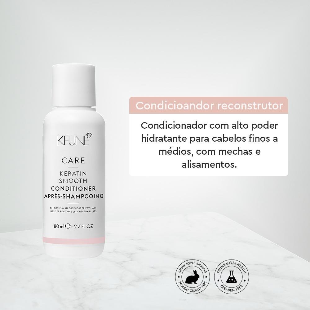 Keune Care Keratin Smooth Condicionador 80ml 80ml 2