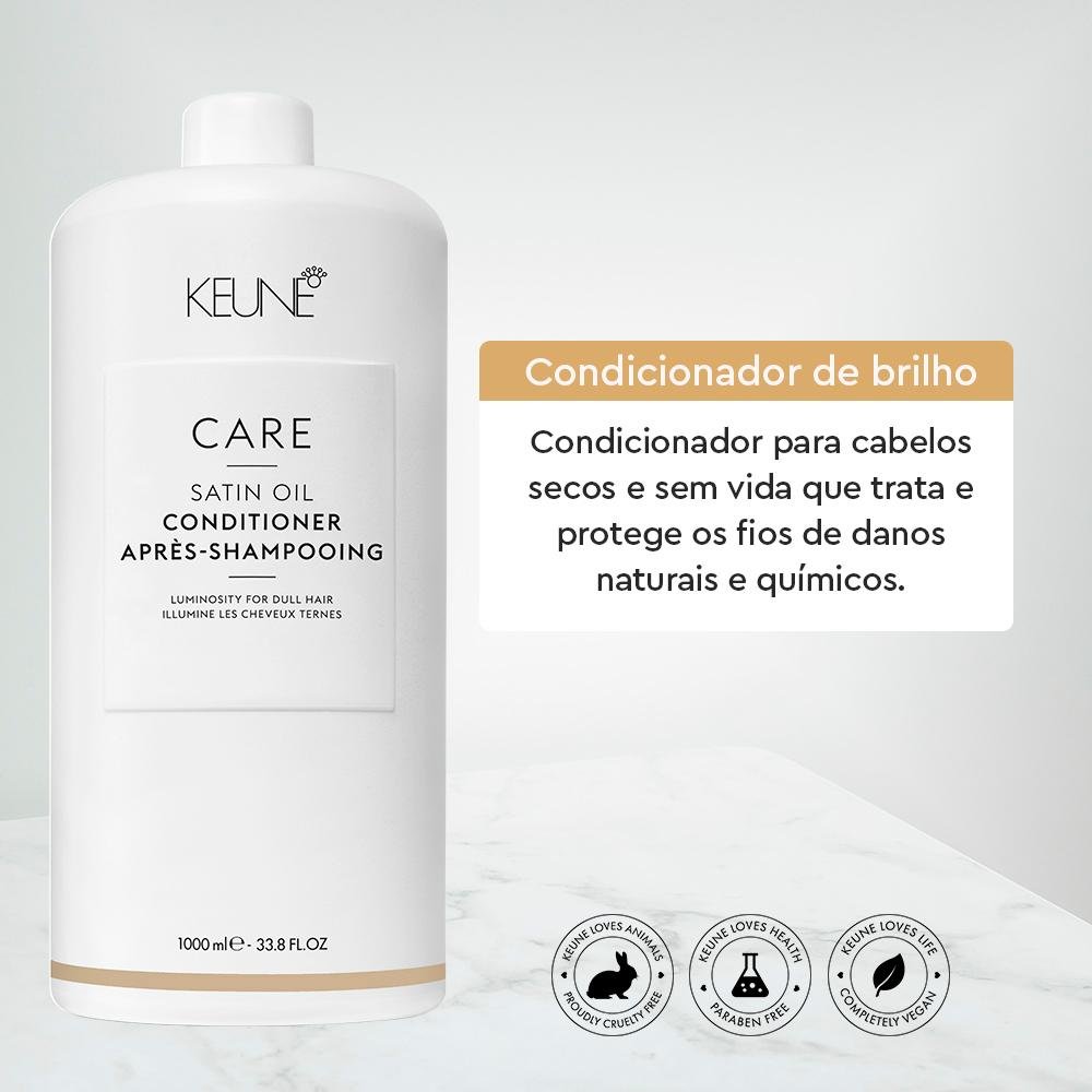 Keune Care Satin Oil Condicionador 1000ml 1L 2