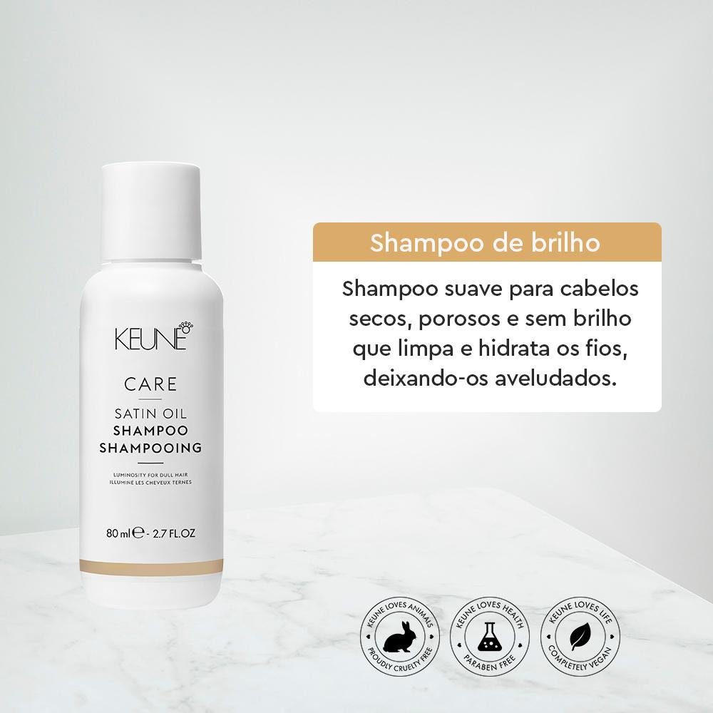 Keune Care Satin Oil Shampoo 80ml 80ml 2