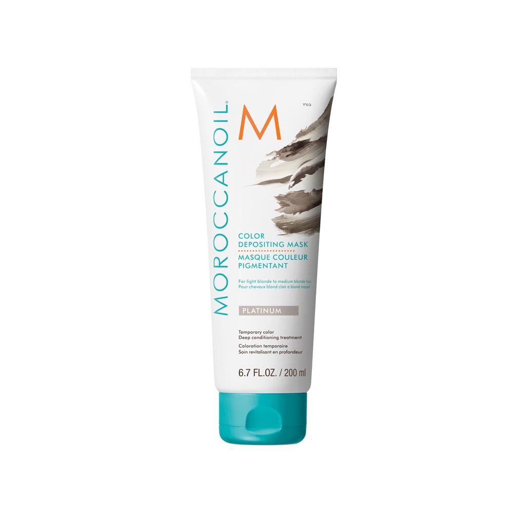 Moroccanoil Color Depositing Máscara Pigmentada Clear Platinum 200ml 200ml 1