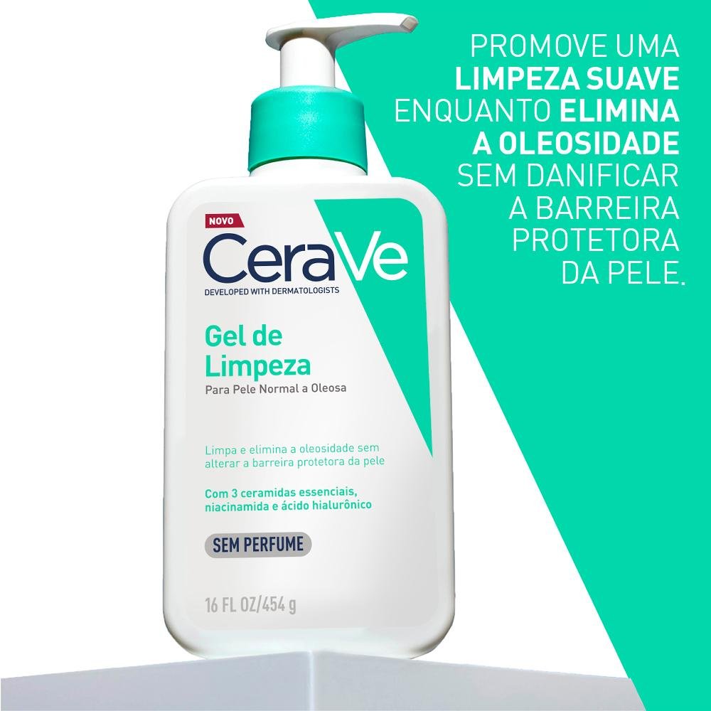 CERAVE GEL FACIAL DE LIMPEZA 227G REFIL 227g 6