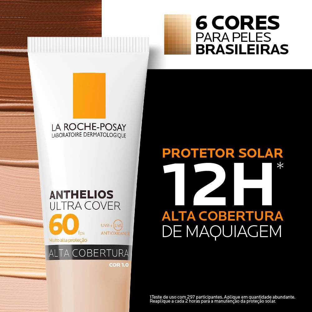 La Roche-Posay Anthelios Ultra Cover 1.0 Protetor Solar Facial FPS60 30g Cor 1.0 5
