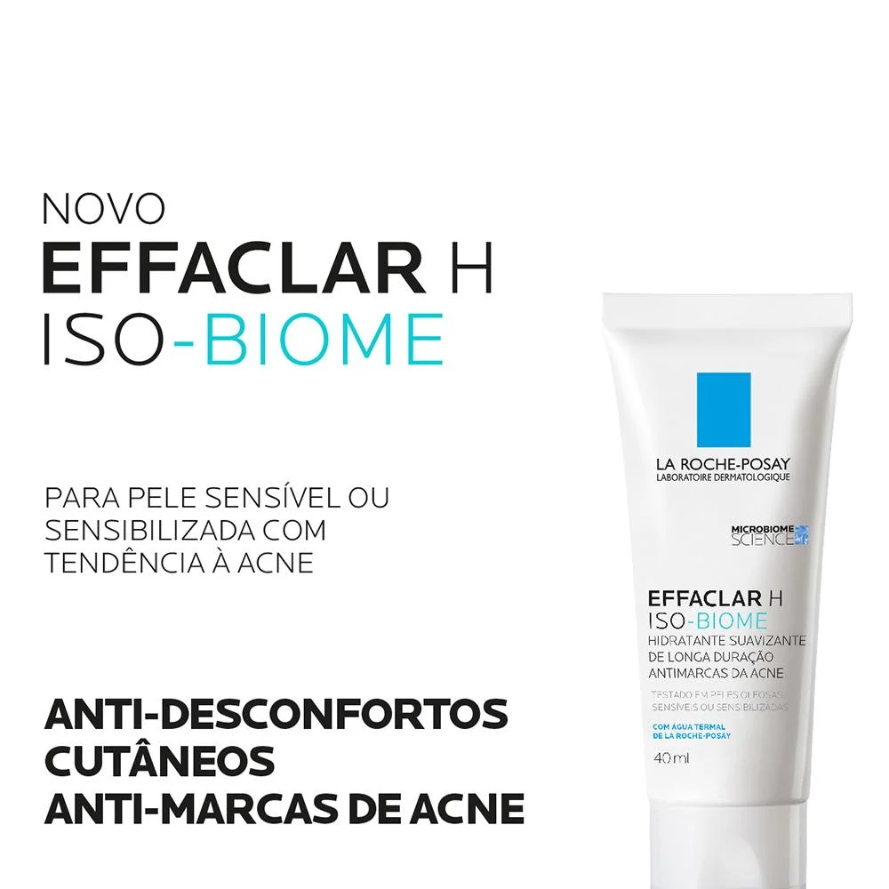 La Roche-Posay Effaclar Iso-Biome Hidratante Facial 40ml 40ml 5