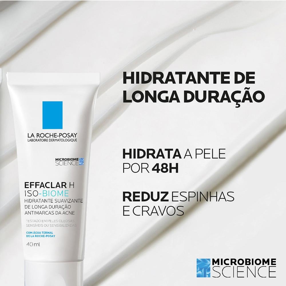 La Roche-Posay Effaclar Iso-Biome Hidratante Facial 40ml 40ml 10