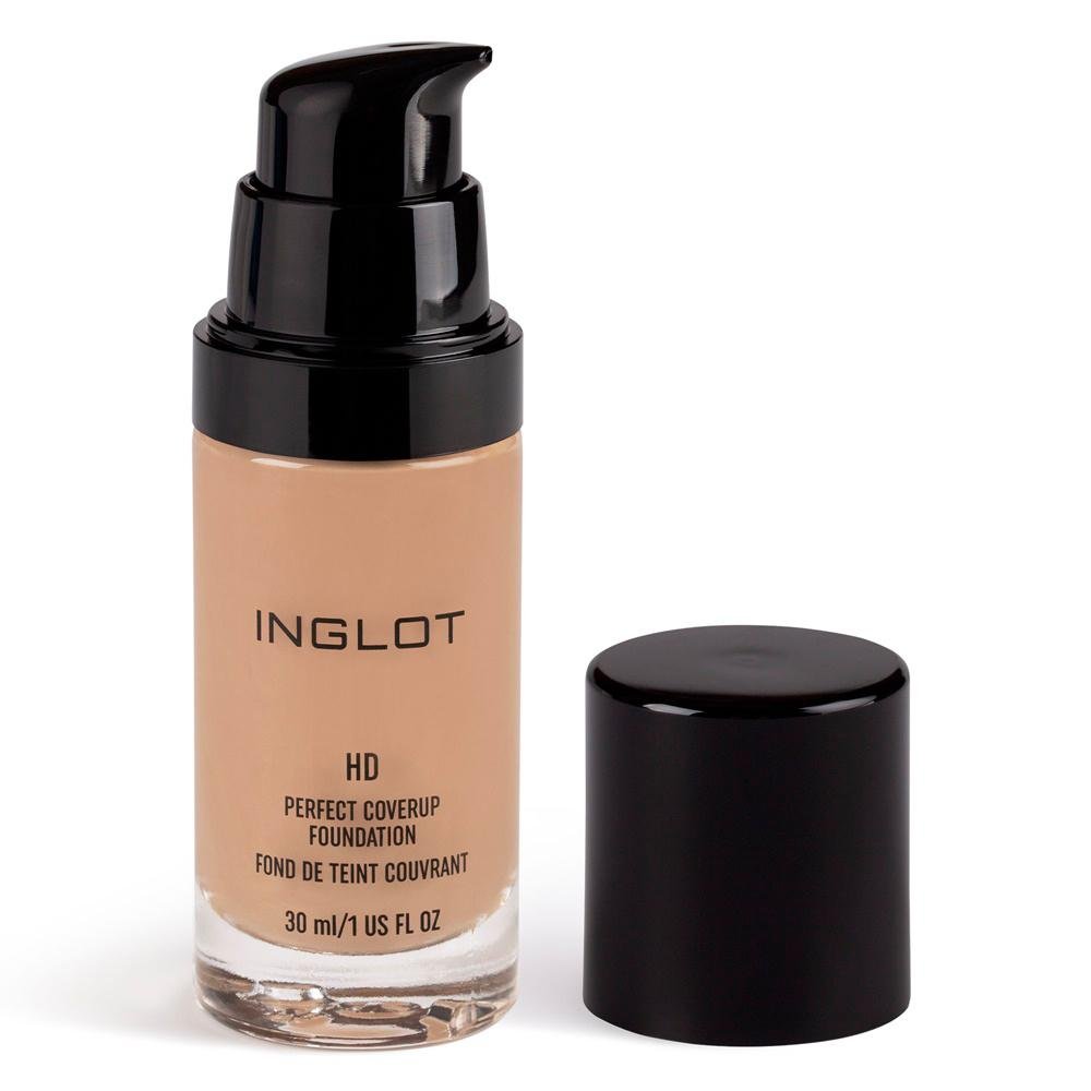 Inglot Perfect Coverup Base Líquida HD 76 Mw 30ml Cor 76 Mw 2