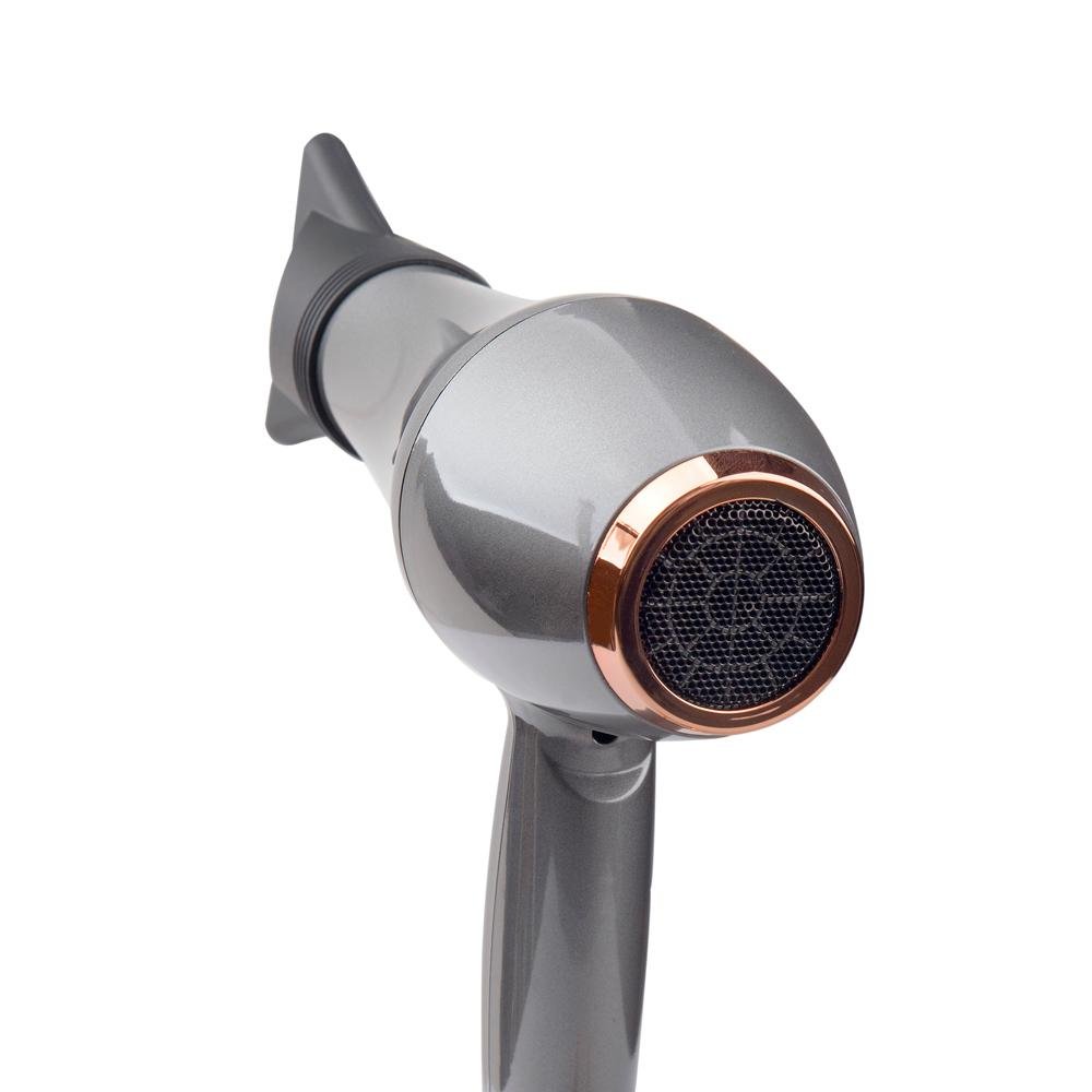 Mq Profissional Secador de Cabelo 2400W com 2 Vel 110V Cinza 3