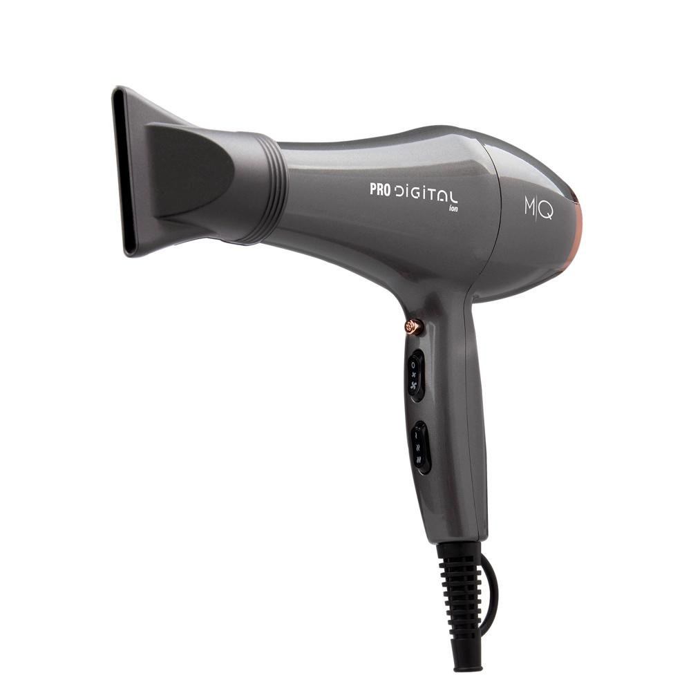 MQ Profissional Pro Digital Secador de Cabelo 2600W com 2 Velocidades Cinza 220V Cinza 2