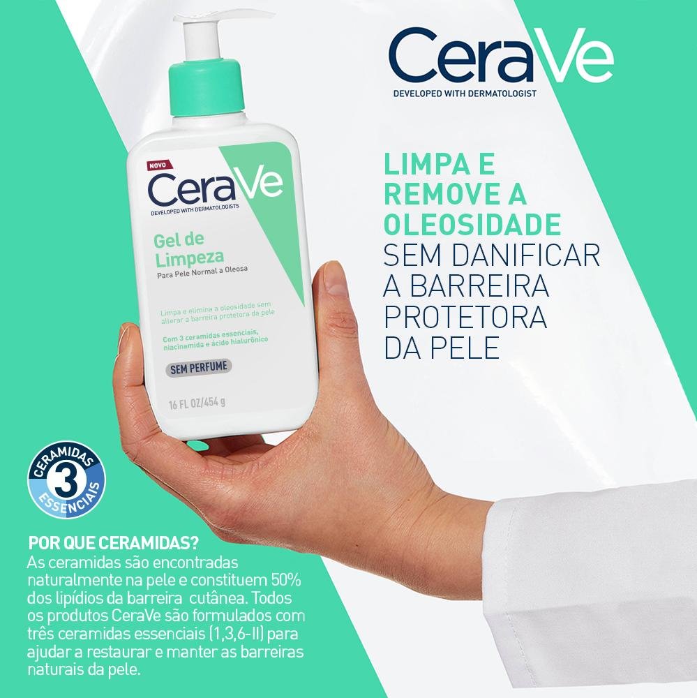 Cerave Gel de Limpeza 340g 340g 5