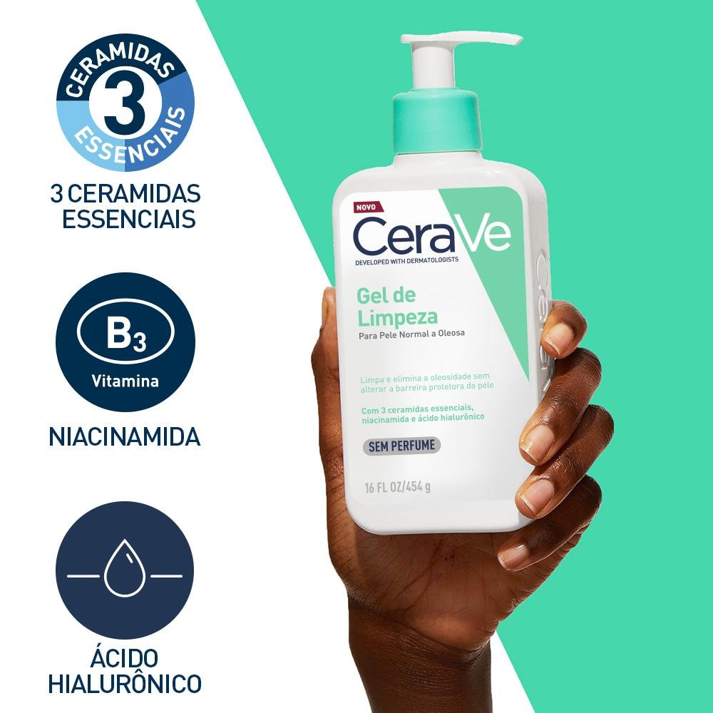 Cerave Gel de Limpeza 340g 340g 8