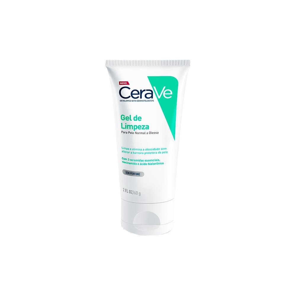 Kit Cerave Facial - Loção Hidratante 52ml + Gel De Limpeza 60 g + Creme Para Os Olhos Ceramidas 15g 15g 2
