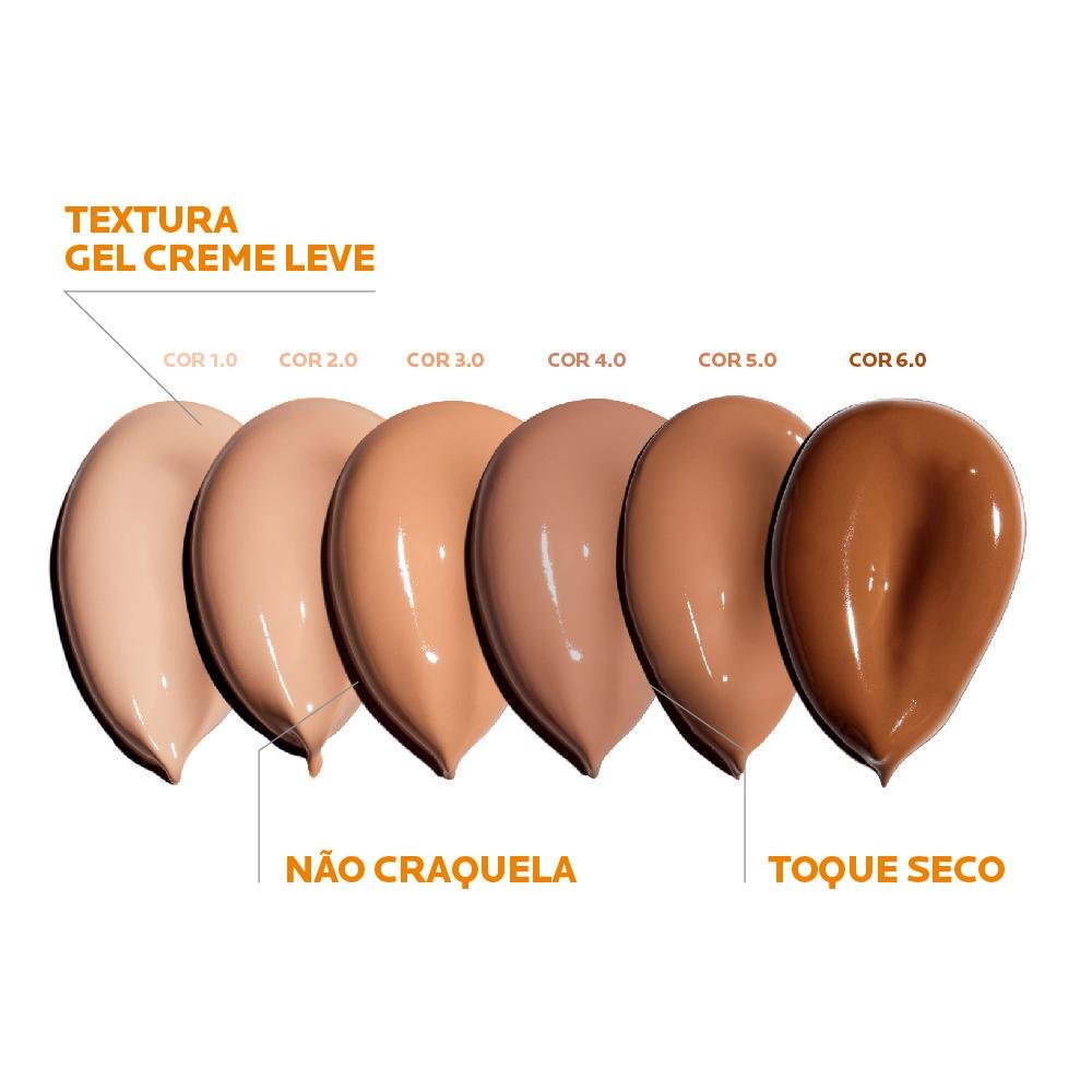 La Roche-Posay Anthelios Airlicium+ Protetor Solar Facial com Cor FPS80 Cor 4.0 40g Cor 4.0 5