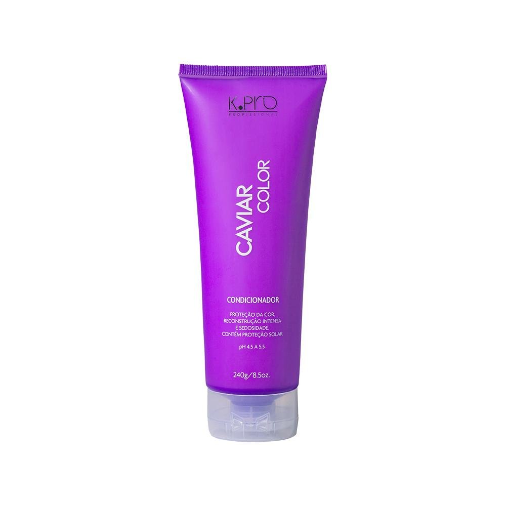 Kit K-Pro Caviar: Shampoo + Condicionador + Leave-In ÚNICO 3