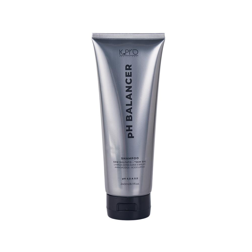 Kit K-Pro Profissional Ph Balancer - Shampoo 240ml + Condicionador 240g + Acidificante 230g ÚNICO 2