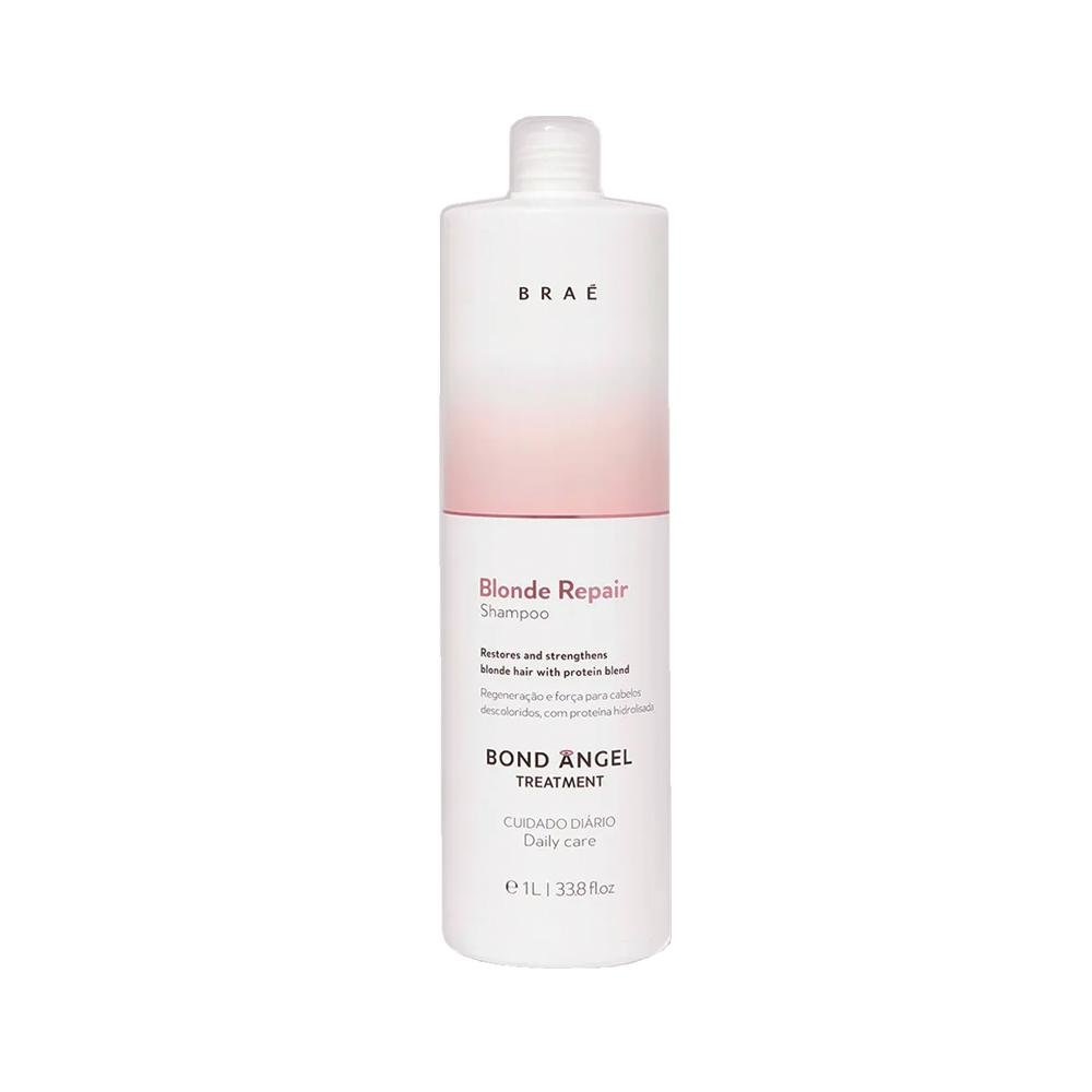 Kit Braé Blonde Repair - Shampoo 1000ml + Máscara 500g ÚNICO 2