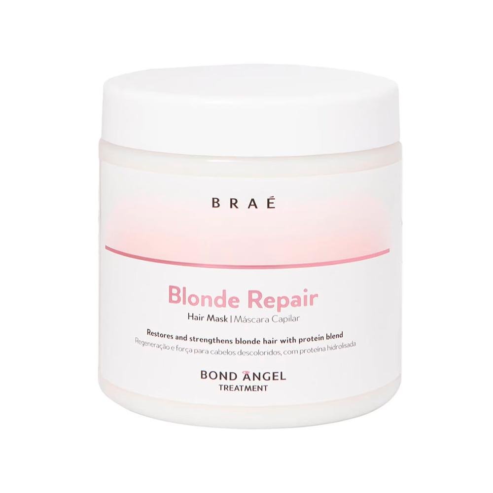 Kit Braé Blonde Repair - Shampoo 1000ml + Máscara 500g ÚNICO 3