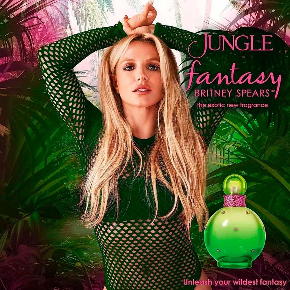 Britney Spears Jungle Fantasy Edt Perfume Feminino 30ml 30ml 6