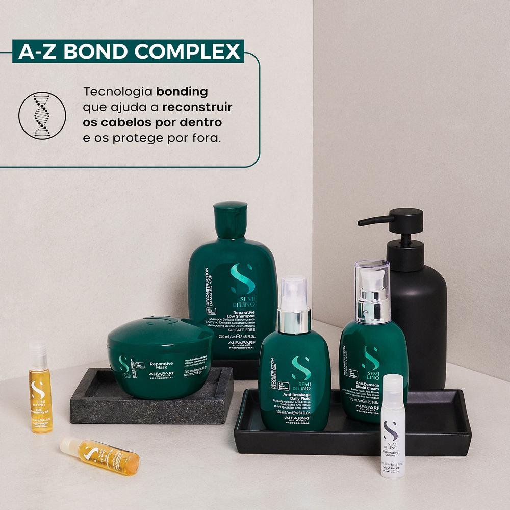 Alfaparf Milano Professional Semi di Lino Reparative Cabelos Finos Máscara 200ml 200ml 5