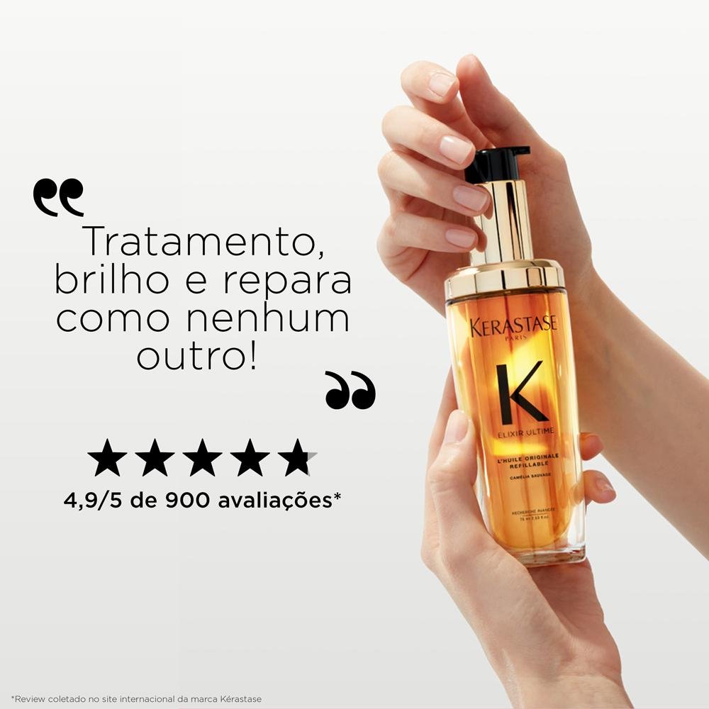 Kérastase Elixir Ultime L'huile Originale Óleo Capilar 75ml 75ml 15