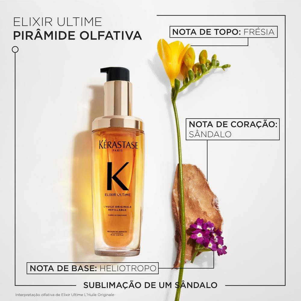 Kérastase Elixir Ultime L'huile Originale Óleo Capilar 75ml 75ml 6