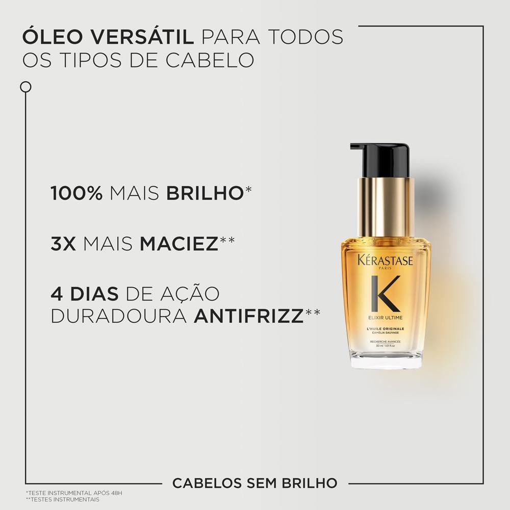 Kérastase Elixir Ultime L'huile Originale  Óleo Capilar 30ml 30ml 3