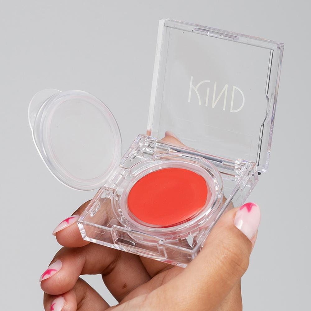 Kind Beauty Blush Cremoso 3 em 1 FPS 15 FPUVA 5 5g Vermelho 4