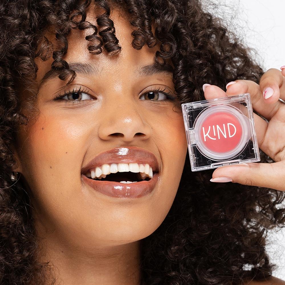 Kind Beauty Blush Cremoso 3 em 1 FPS 15 FPUVA 5 5g Vermelho 5