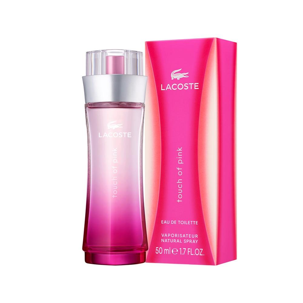 LACOSTE TOUCH OF PINK EAU DE TOILETTE PERFUME FEMININO 50ML 50ml 3