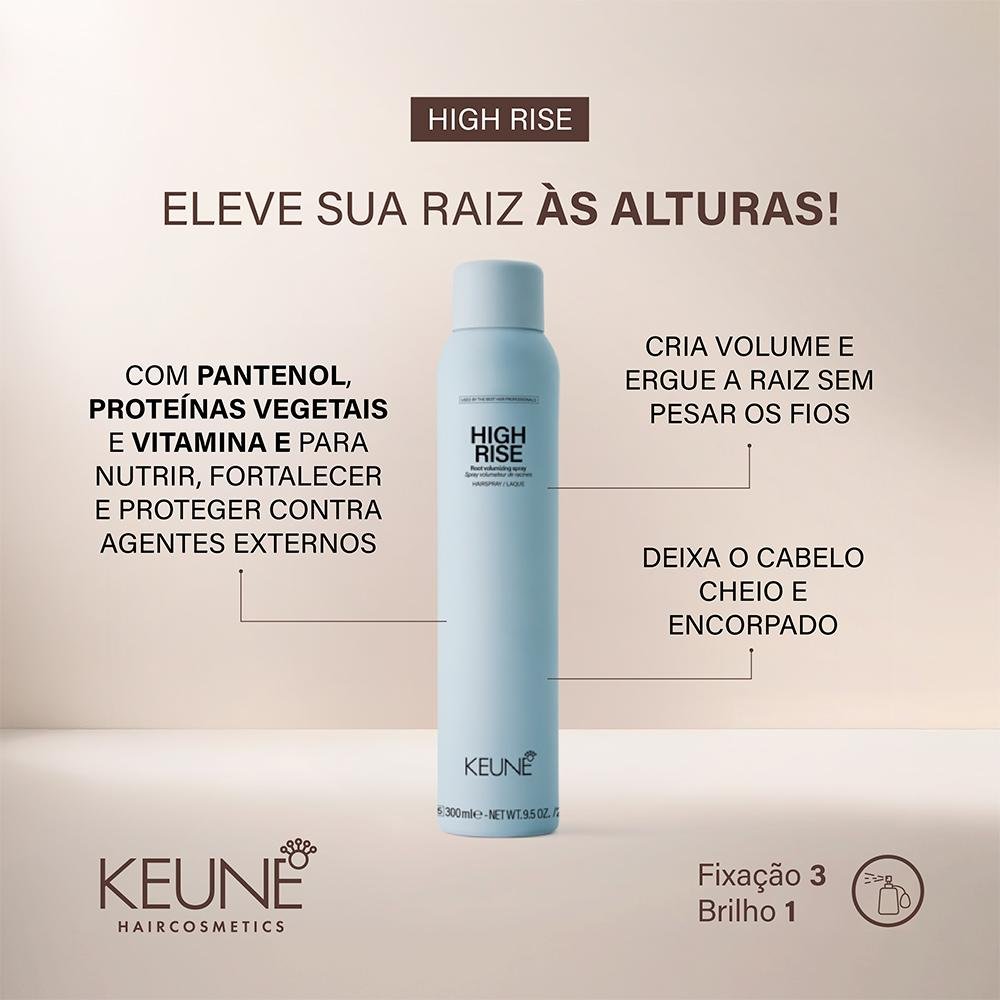 Keune Style High Rise Mousse Capilar 300ml SIZE 3