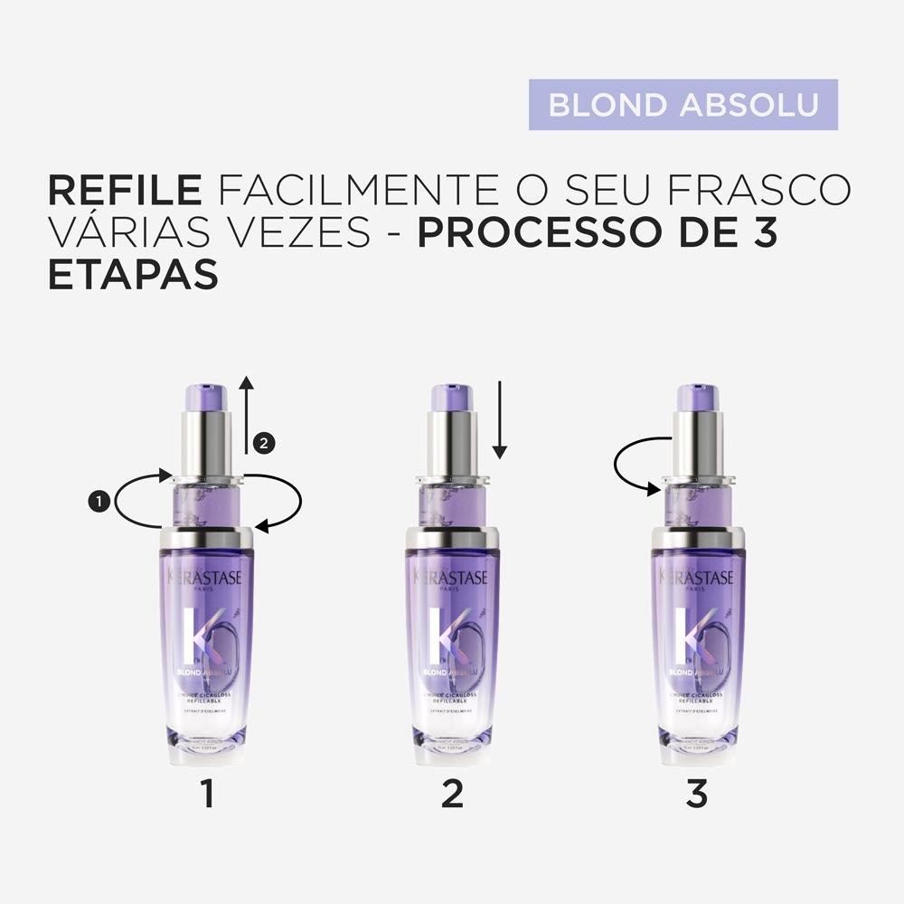 Kérastase Blond Absolu L'Huile Óleo Capilar Refil 75ml 75ml 8