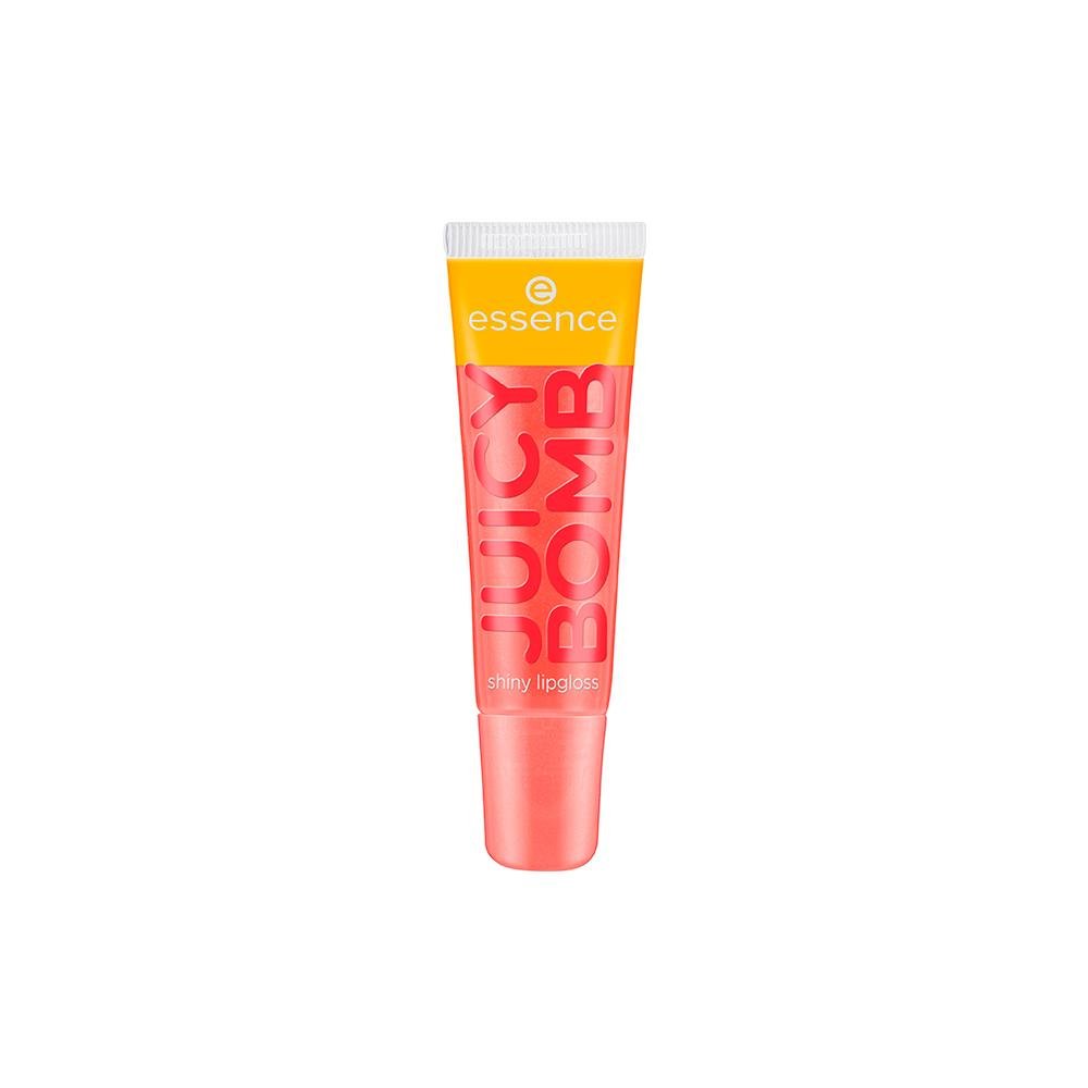 Kit Essence Gloss Labial Líquido Cintilante Juicy Bomb 102 Witty Watermelon 10ml + Gloss 103 Proud Papaya 10ml Multicores 3
