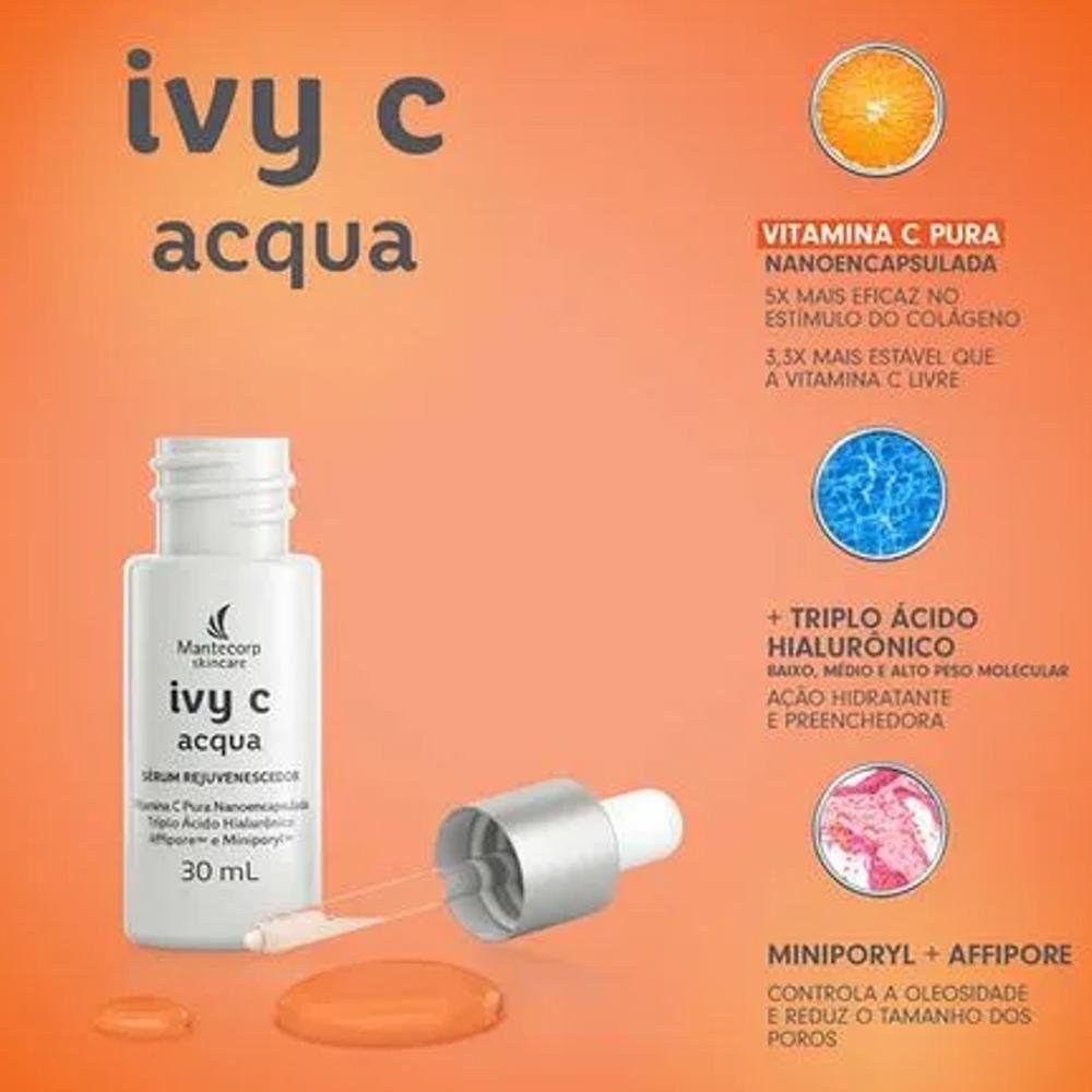 Mantecorp Ivy C Acqua Sérum Rejuvenescedor 30ml 30ml 4