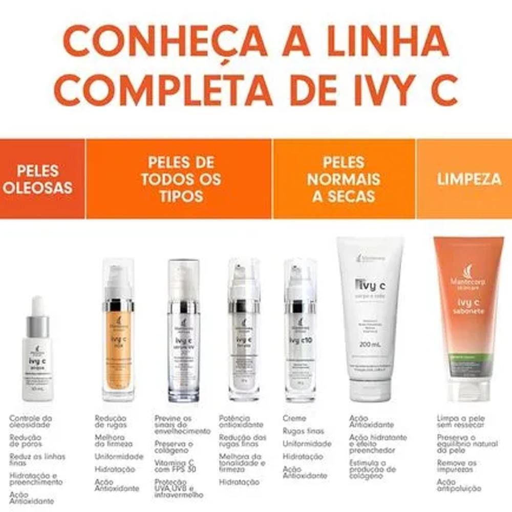 Mantecorp Ivy C Acqua Sérum Rejuvenescedor 30ml 30ml 8