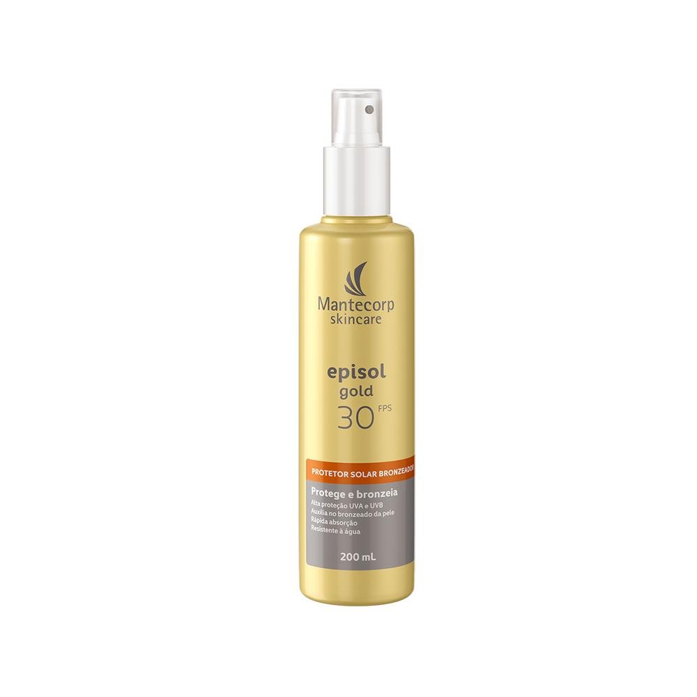 Mantecorp Episol Gold Protetor Solar Bronzeador Fps 30 200ml 200ml 1