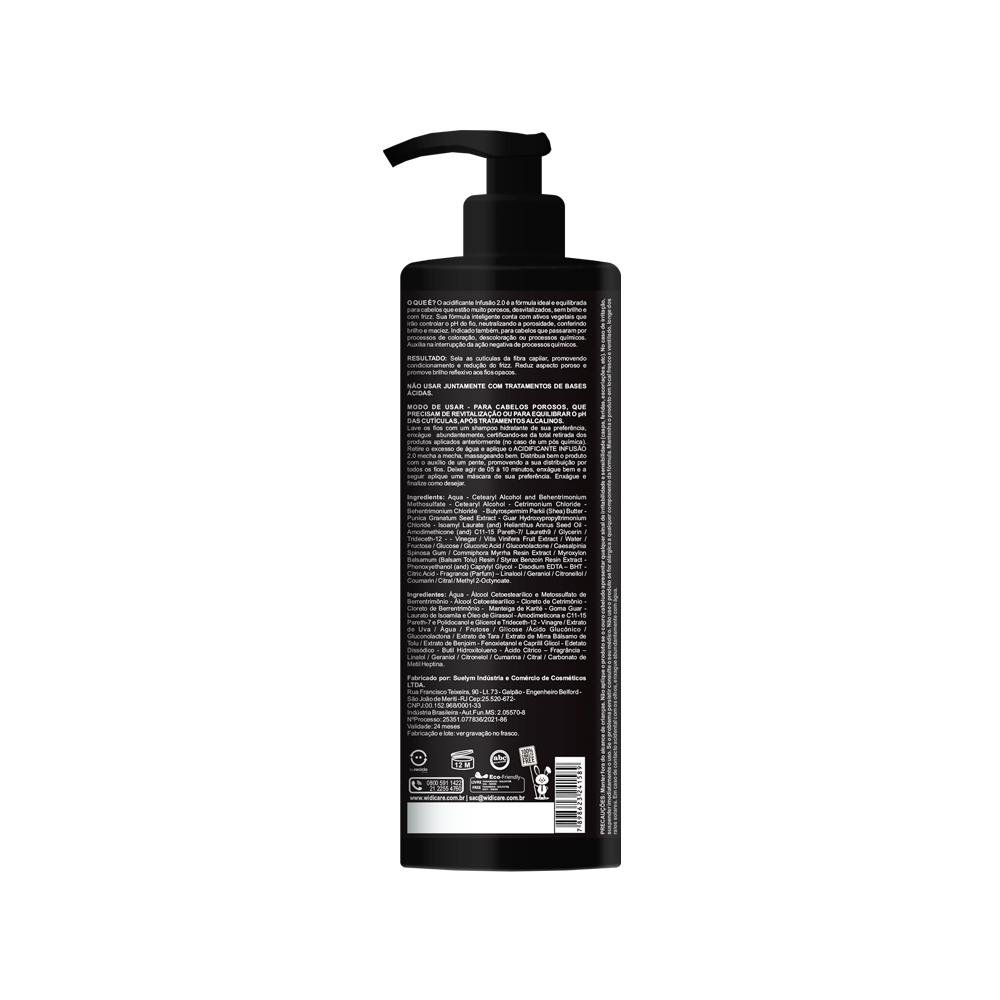 WIDI CARE INFUSÃO 2.0 ACIDIFICANTE 300G 300g 2