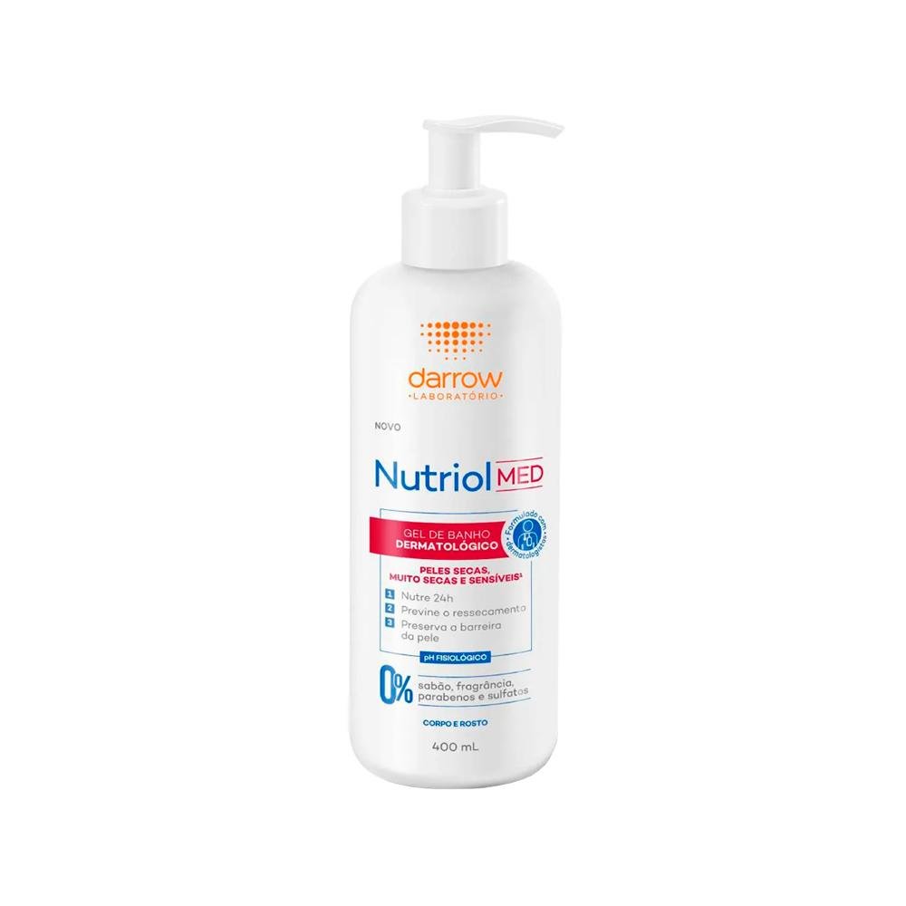 Darrow Nutriol Med Gel De Banho 400Ml