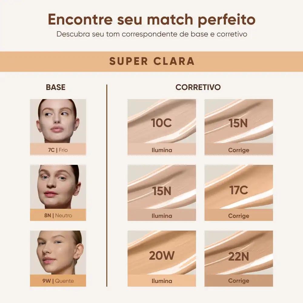 Mascavo Soft Blur Corretivo Líquido 15N 6g 15N 6